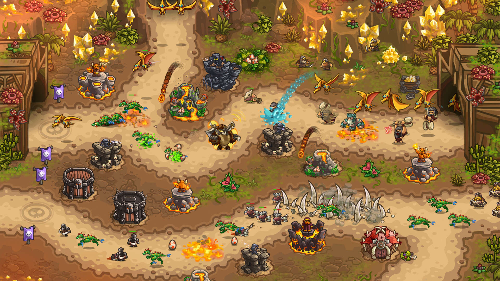 Kingdom Rush Vengeance - Tower Defense游戏截图