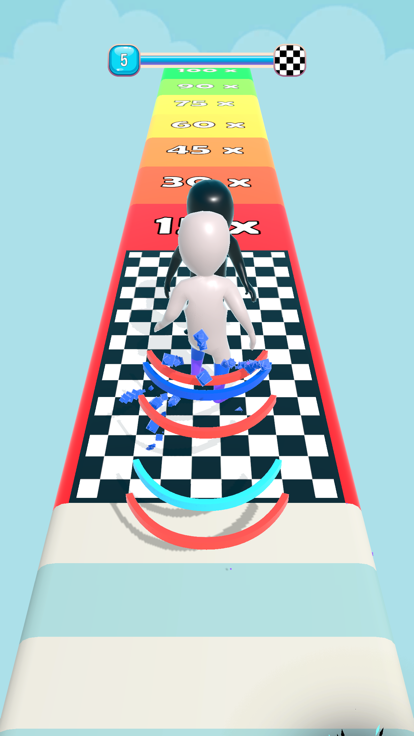 Rainbow Stack 3D游戏截图