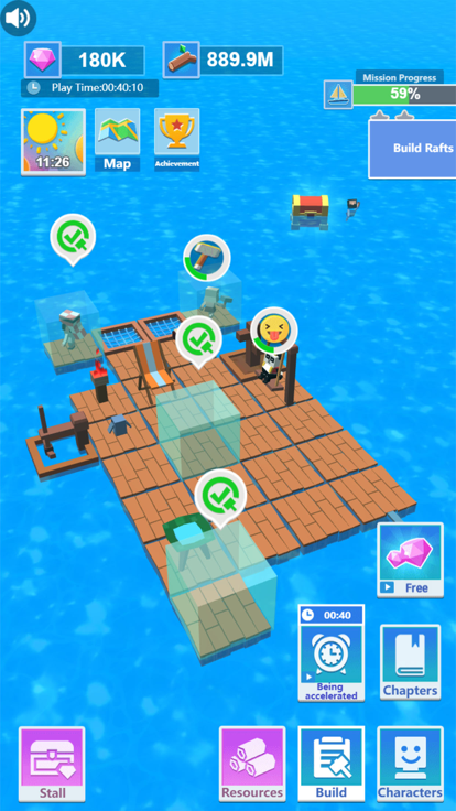 海洋王者：方舟建造模拟游戏截图