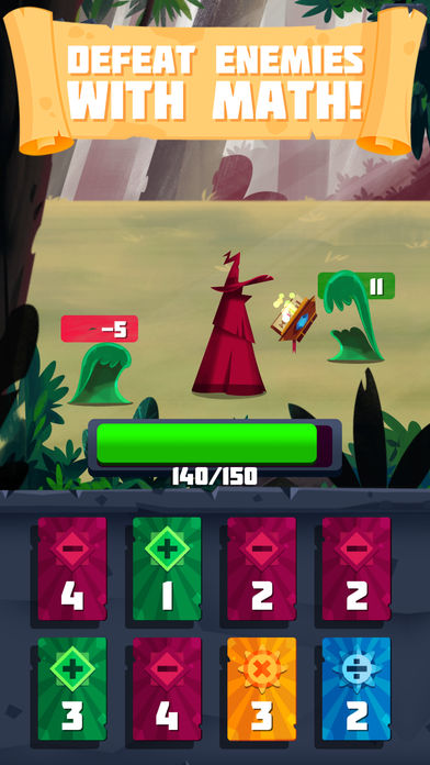 Arithmagic - Math Wizard Game游戏截图