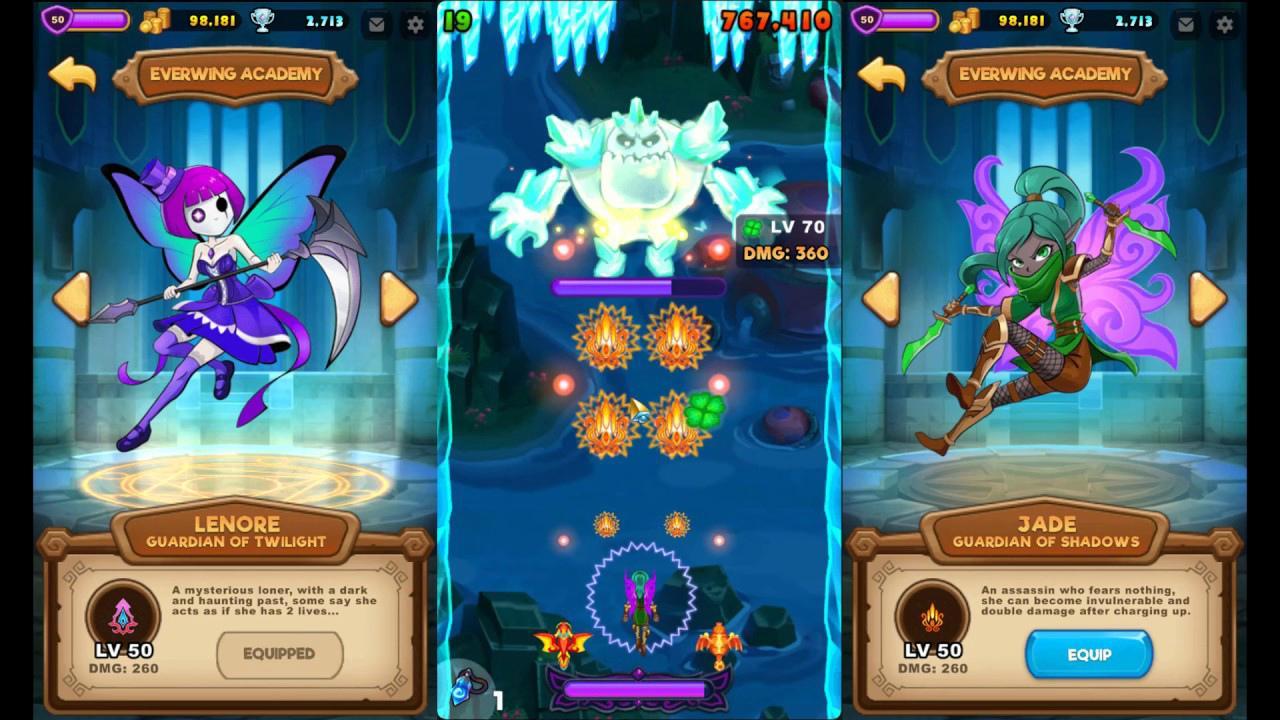 unlock everwing characters on android