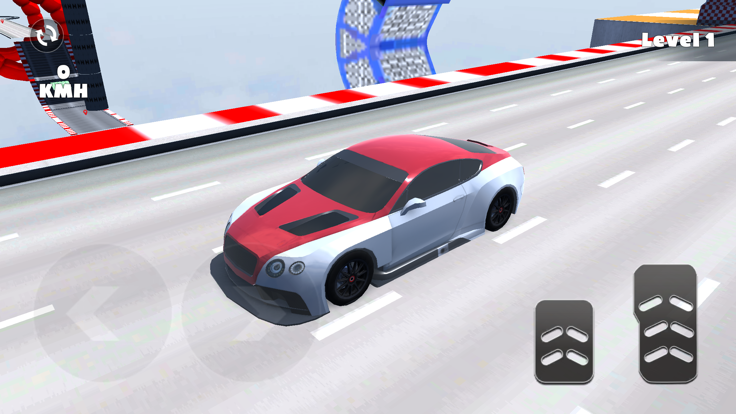 Grand GT Car Stunt: Mega Ramp游戏截图