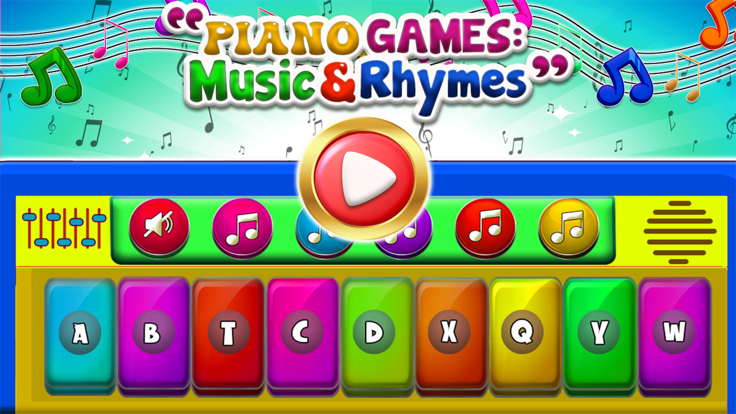 钢琴音乐和歌唱游戏游戏截图