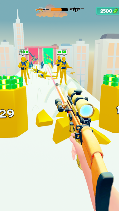 Gun Run 3D!游戏截图