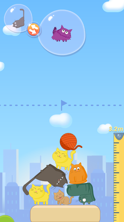 Stack the Cats游戏截图