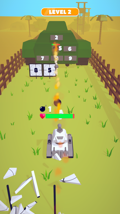 Number Tank游戏截图