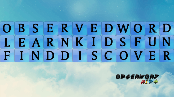 Obserword Kids游戏截图