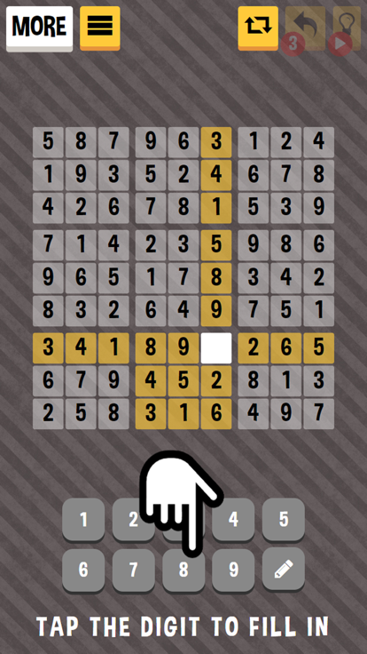 Sudoku: Classic Brain Puzzle游戏截图