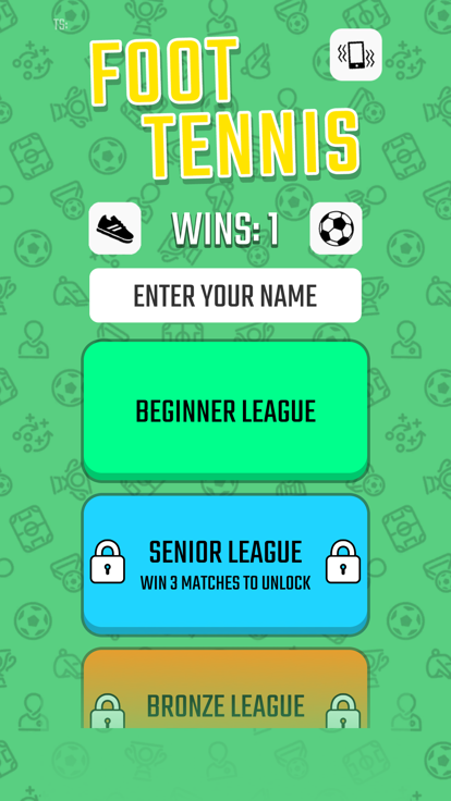 Foot Tennis 3D游戏截图