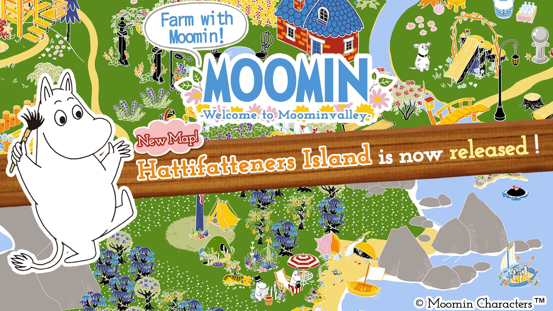 Screenshot of MOOMIN Welcome to Moominvalley