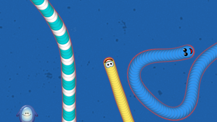 WormsZone.io - Hungry Snake游戏截图