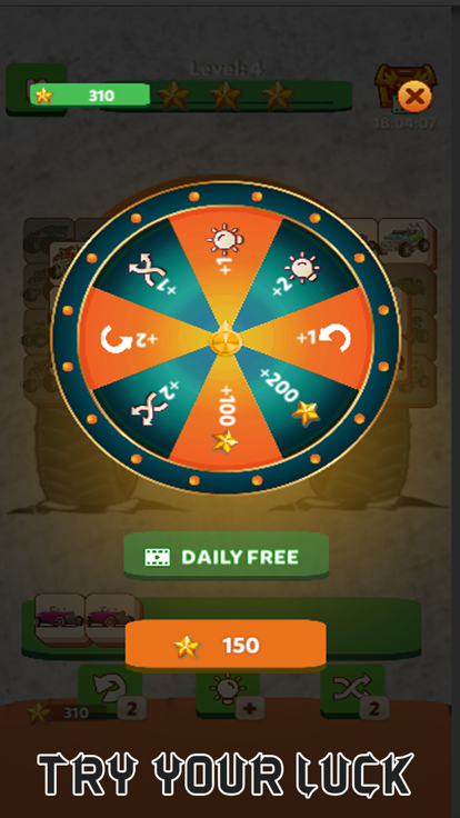 Offroad Cars - Traffic Puzzle游戏截图