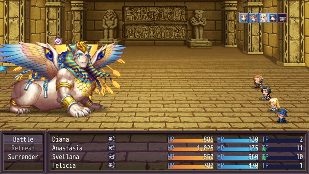 剑与魔法的女主角们 2游戏截图