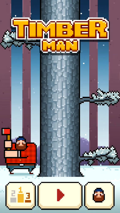 Timberman Golden Edition游戏截图