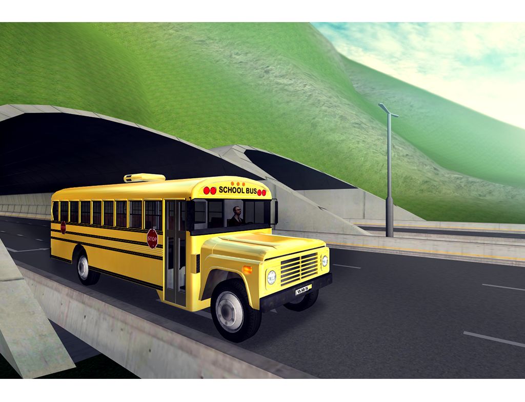 Screenshot of Schoolbus Simulator 2016