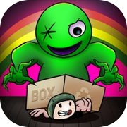 Rainbow Green Monstericon