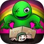 Rainbow Green Monstericon