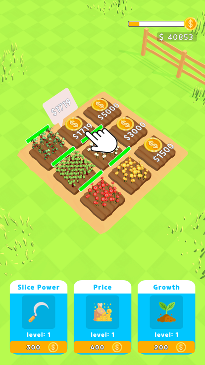 Slicy Farming游戏截图