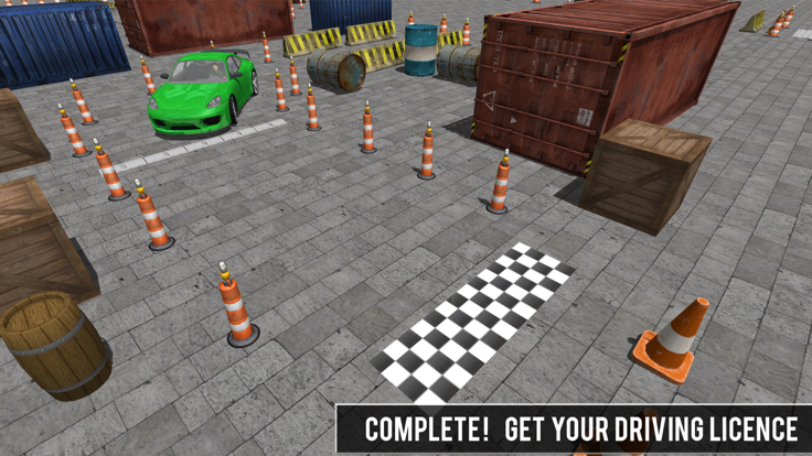 停车场驾校3D游戏截图