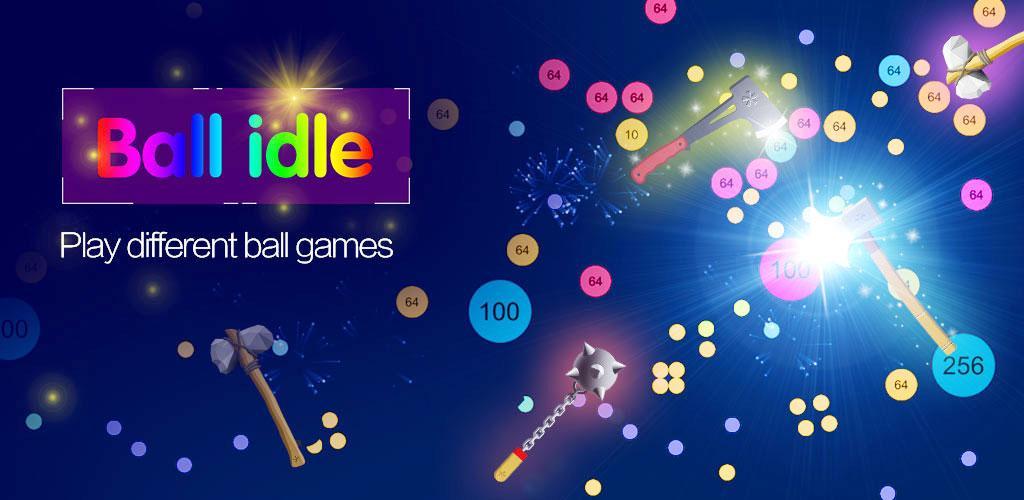 time clickers idle mode rainbow ball
