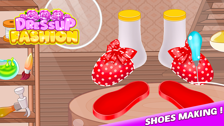 DIY Fashion Tailor Dress up游戏截图