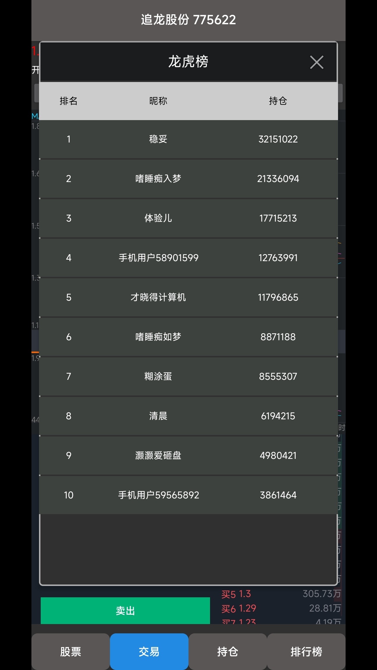 真实炒股（TapTap测试版）游戏截图