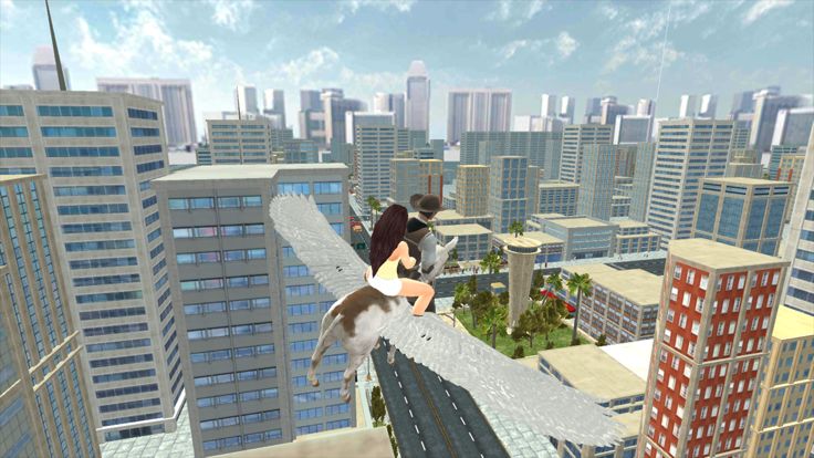 Flying Donkey Taxi Transport游戏截图