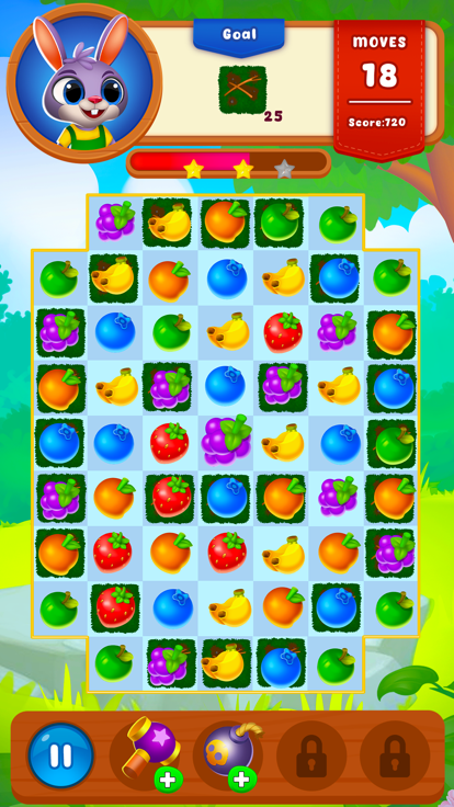 Bunny's Farm: Zen Match Master游戏截图