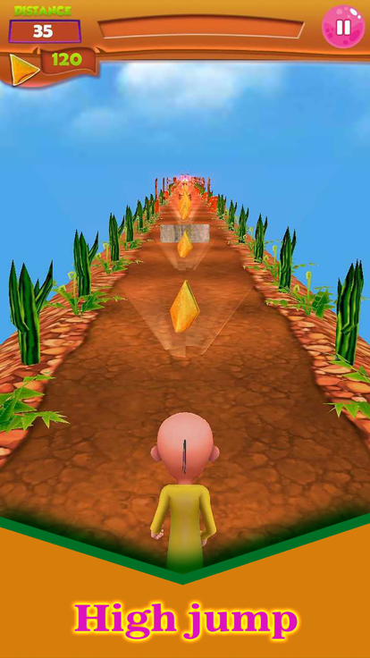 Motu Patlu Endless Run游戏截图