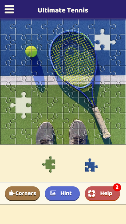 Ultimate Tennis Puzzle游戏截图