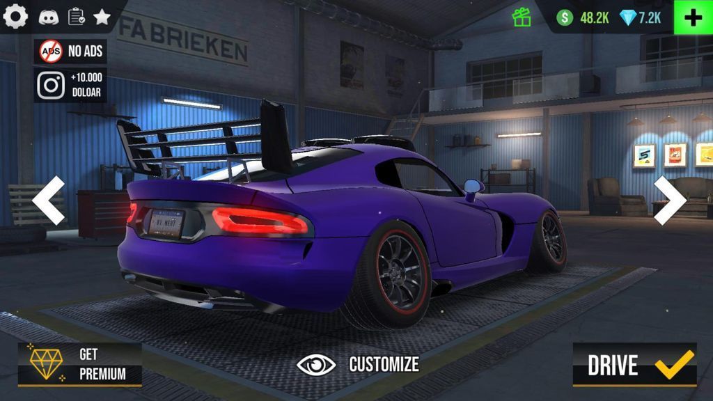Screenshot of Drive Club: Online Car Simulator & Parking Games
