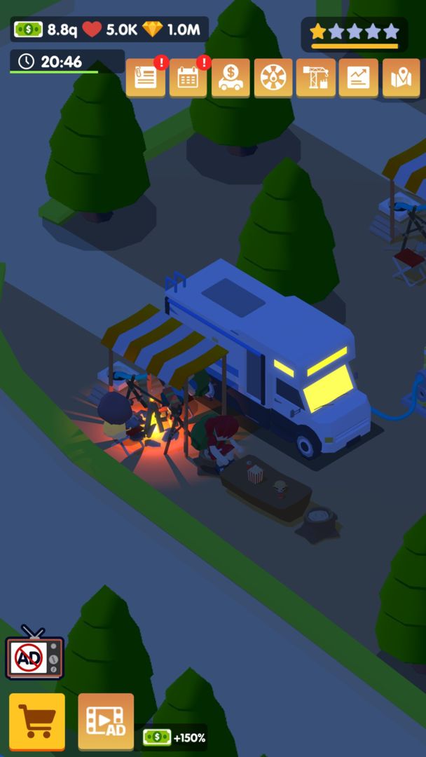 Screenshot of Campground Tycoon