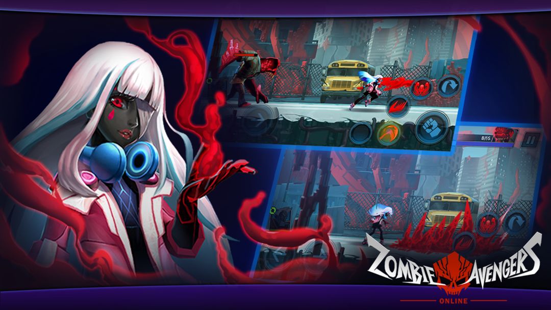 僵尸复仇者OL游戏截图