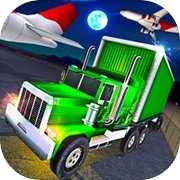 Airport Airplane Cargo Truck Parking Simulator 3D