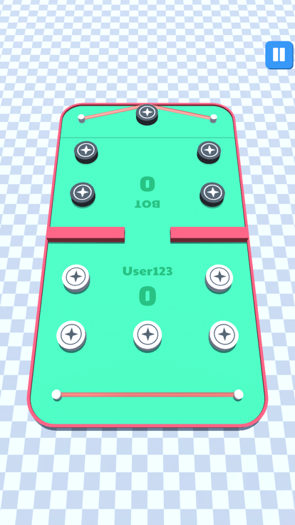Sling Puck 3D Disk Battle Game游戏截图