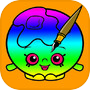Kids Coloring Game for Shopkinicon