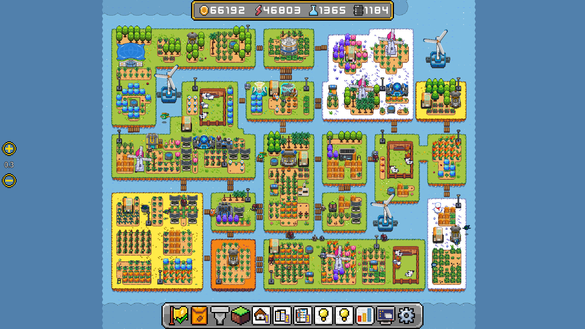 海岛机器人农场游戏截图