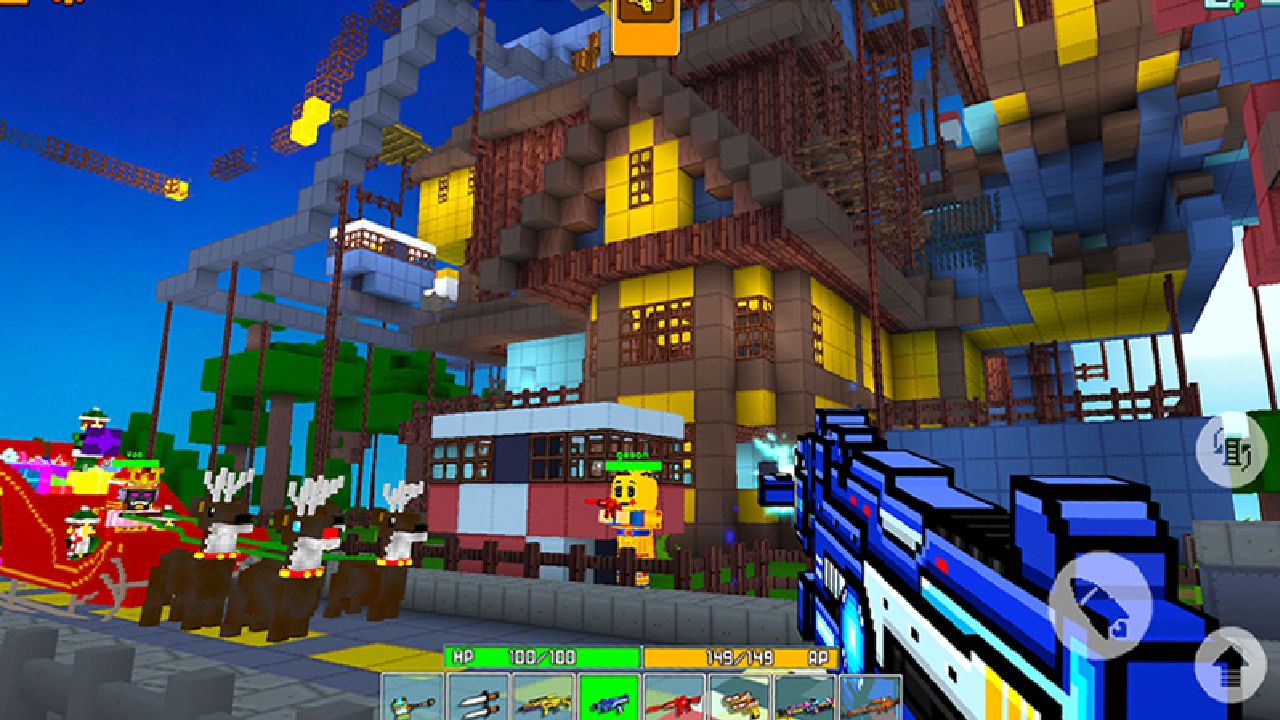 Screenshot of Cops N Robbers (FPS): 3D Pixel