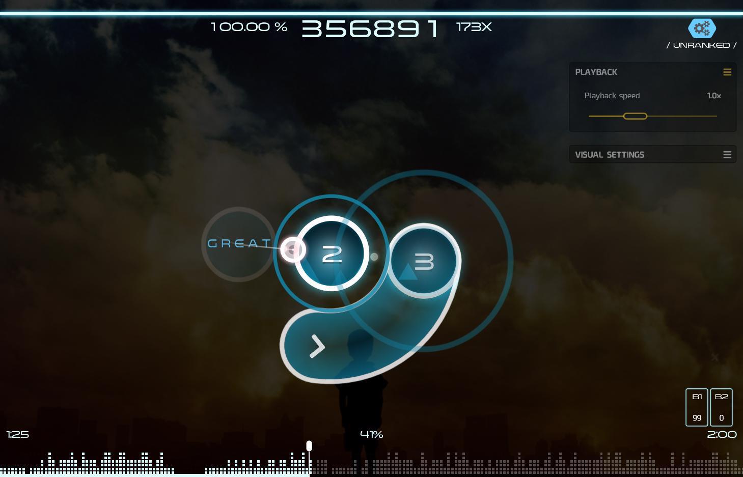 osu lazer mouse over game