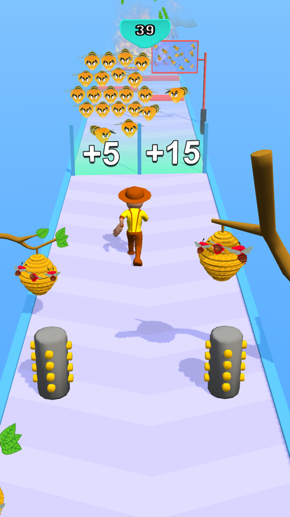 Honey Bee Trap游戏截图