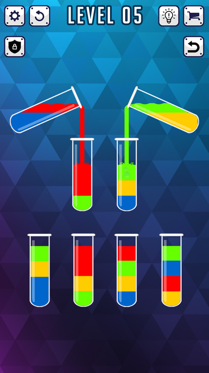 Water Color Sort: Puzzle Game游戏截图