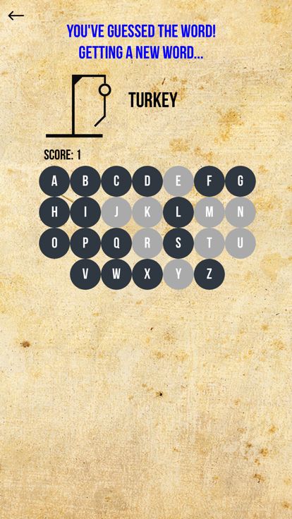 Hangman for Kids游戏截图