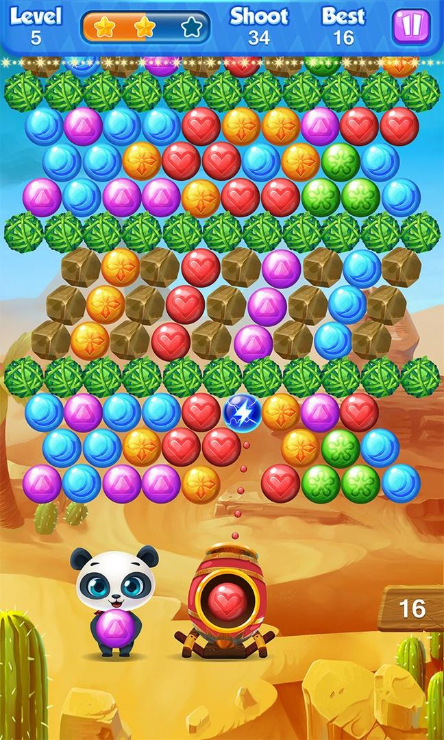 Screenshot of Bubble Panda