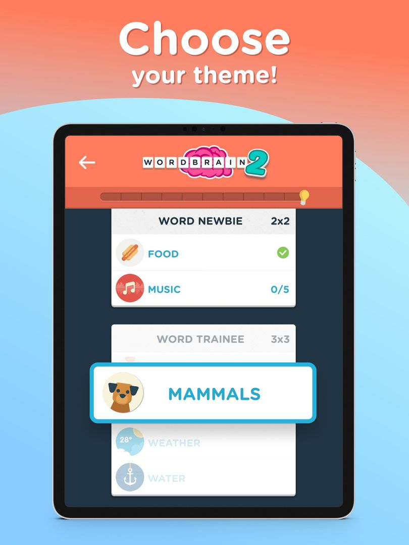 WordBrain 2游戏截图