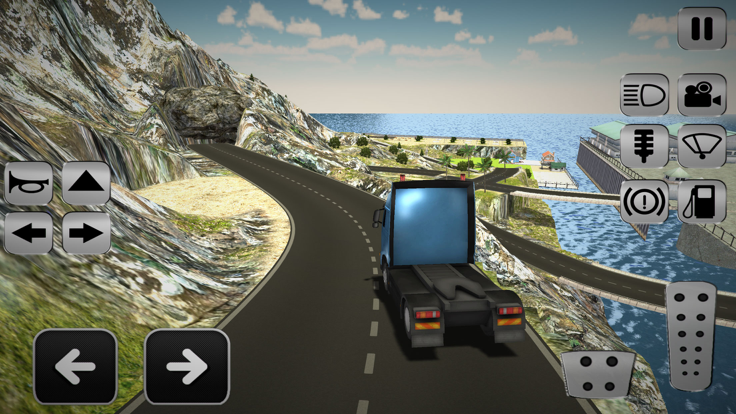 大卡车模拟-路卡车司机 2017游戏截图