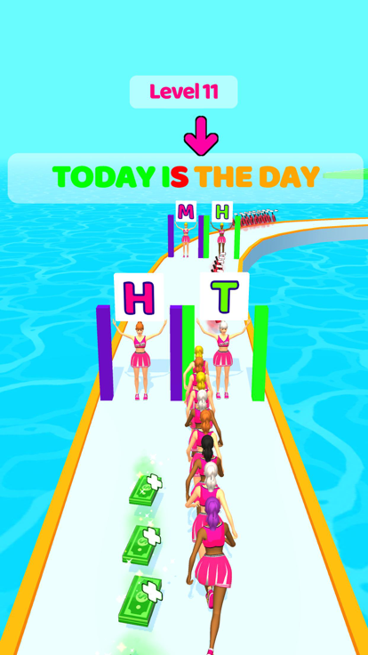 Cheerleader Run游戏截图