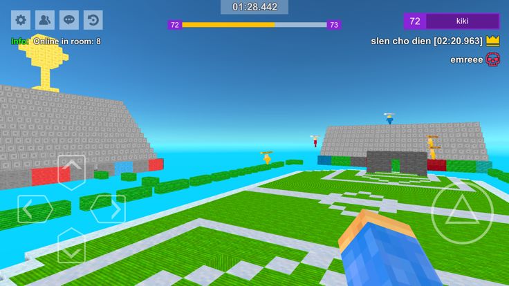 Parkour Craft:Online PvP Games游戏截图