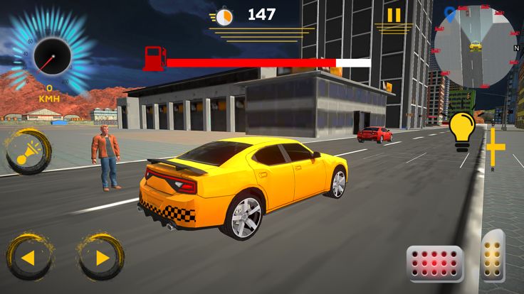 City Taxi Driving Simulator 3D游戏截图