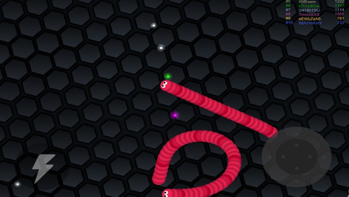 吃蛇 - 蛇蛇大作战,实时对战贪吃星球游戏截图