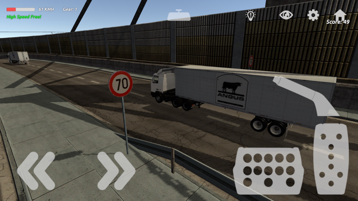 TIR Simulation & Race 3D : City highway游戏截图